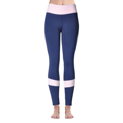 

Women Casual Skinny Fitness Trousers Fashion High Waist Slim Spliced Pencil Long Pants Tights 3 Colors
