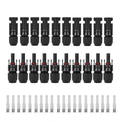 

Greensen 10Pairs MC4 Solar Panel Connectors Male Female Adapter Model XY01