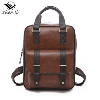 

Pubag backpack female shoulders fashion retro style trend backpack overseas