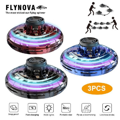 

Flynova Gyro Flying Spinner Toy Set 3 Pcs Different Color