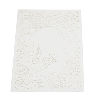 

〖Follure〗1Pcs Delicate Carved Romantic Wedding Party Invitation Card Envelope