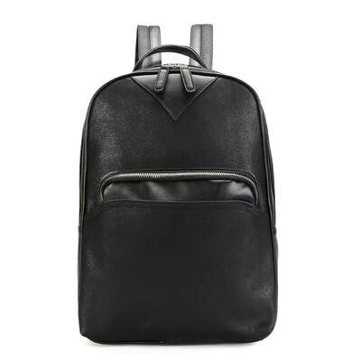 

Fashion PU Leather Backpack Mens Casual Business Travel Bag Slim Durable Women Fashion School Campus School Rucksack
