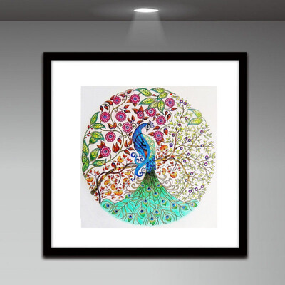 

Diy 5d Diamond Painting Animal Round Diamond Mosaic Picture Stitch Embroidery Pattern Embroidery Handmade Children Gift