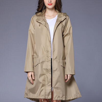 

Roseonmyhand Womens Rain Jacket Outdoor Waterproof Windproof Coat Outwear
