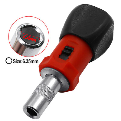 

〖Follure〗Multi-bit Adjustable Ratchet Small Stubby Screwdriver