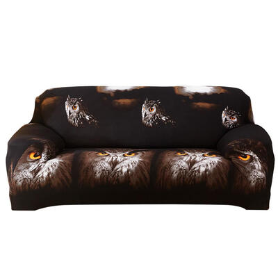 

Elastic Tight Wrap Thin Bird Print Slipcover All-Inclusive Sofa Couch Cover