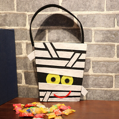 

Toponeto Halloween Cute DIY Nonwovens Candy Bag Package Children Party Storage Sugar