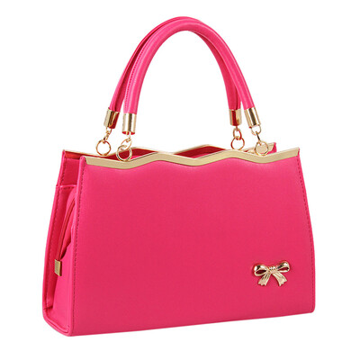 

Tailored Fashion Women Bowknot Handbag Crossbody Bag Shoulder Bag Messenger Bag Black