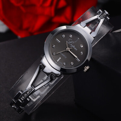 

LVPAI Brand Ladies Watches 2018 Crystal Rhinestone Elegant Stainless Steel Band Wristwatch For Women Relojes De Las Mujeres 233