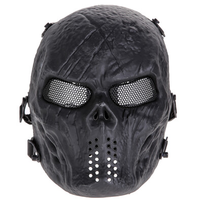 

Airsoft Paintball Tactical Full Face Protection Skull Mask Army Outdoor