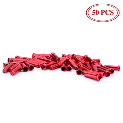 

New Hot 50pcs Repair Tool Bicycle Parts Brake Shifter Derailleur Inner Cable End Cap Crimps Multifunction Accessory
