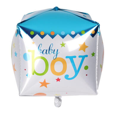 

Creative Cube Shape Foil Air Balloon Children Kid Birthday Party Home Decor