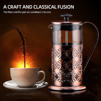 

Press Coffee Maker French Press Coffee Maker Tea Maker with Stainless Steel Stand