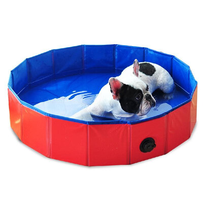 

Foldable Pet Bath Pool Collapsible Dog Pool Pet Bathing Tub Pool for Dogs Cats