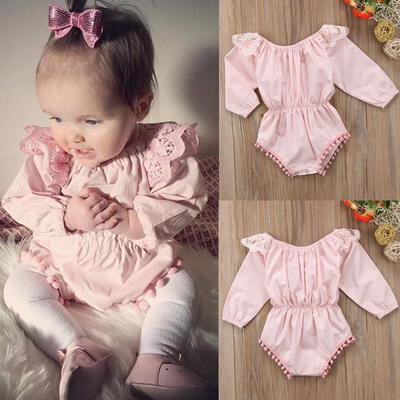 

Infant Newborn Toddler Kids Baby Girl Clothes Jumpsuit Romper Bodysuit Playsuit Outfits