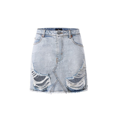 

Eternal charm Denim skirt female wild fashion trend slim 8042