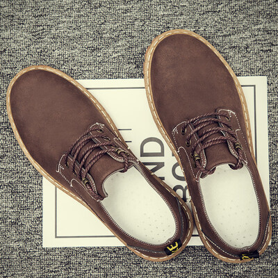 

Joker tooling boots wild mens Martin boots tide boots big scalp Martin shoes British style casual mens Martin shoes