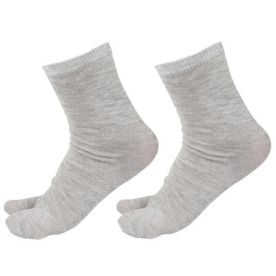 

1 Pair Non-slip Cotton Special Socks Breathable Two Toes Socks Split Socks