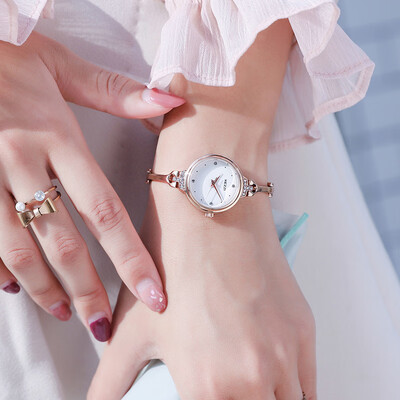 

Watch female small student Korean version of the simple wild chain small dial bracelet watch ins wind