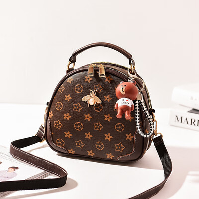 

Womens new fashion Korean version of the fashion 100 shoulder oblique satchel simple portable womens bag