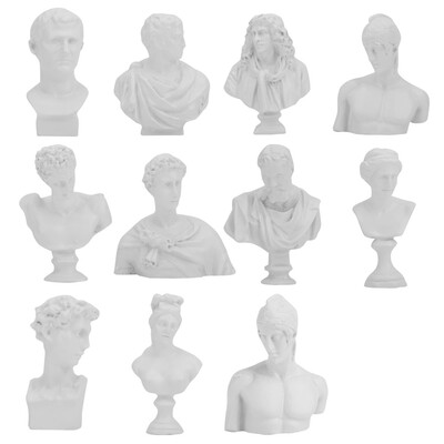 

Greensen Resin Ornaments Home Decoration Retro European Character Sculpture Art Figurines Gifts