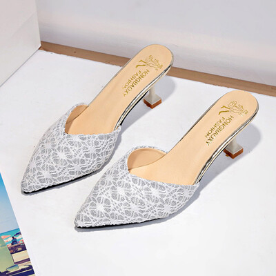 

High-heeled womens fine-heeled spring temperament