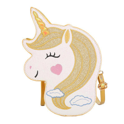 

Cartoon Horse Shaped Shoulder Handbags Women PU Leather Crossbody Bags