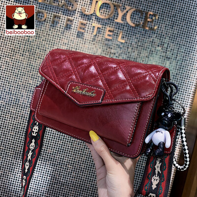

Ins New Small Bag 2019 New Korean Joker Lingge Small Square Bag Broadband Single Shoulder Messenger Bag