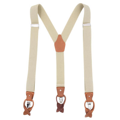 

Fashion Men Elastic Belt Suspenders Adjustable 6 Clips Braces for Trousers