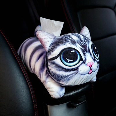 

Tailored Car Accessories Cute Cartoon Plush Tissue Holder Box Cover Home Decor