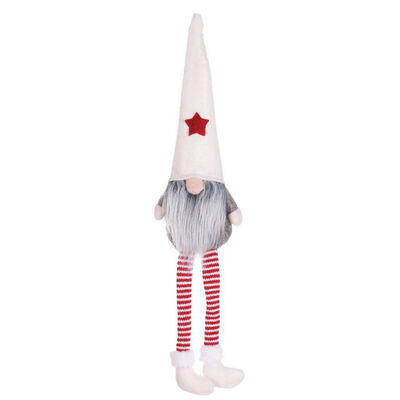 

Plush Gnome Doll Ornaments Swedish Christmas Santa Nisse Nordic Elf Figurine Desktop Xmas Home Shop Decoration Holiday Gift