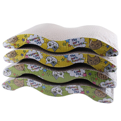 

Cat Kitten Scratch Scratcher Pad Seize Catch Board Mat Catnip Bed