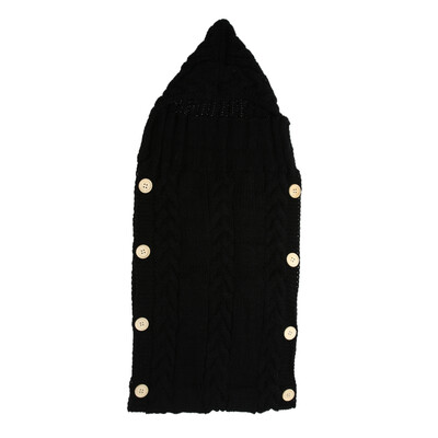 

Baby Infant Swaddle Wrap Warm Wool Knitted Swaddling Blanket Sleeping Bag