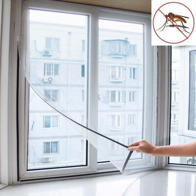 

Magnetic Window Mesh Door Curtain Snap Net Guard Mosquito Fly Bug Insect Screen