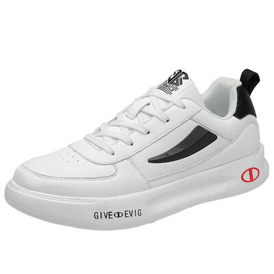 

Mens sneakers trend sports shoes mens fashion wild white shoes