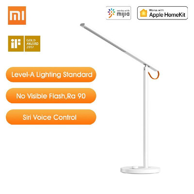 

Original Xiaomi Mijia Mi LED Desk Lamp 1S Foldable Ra90 Table Lamp 4 Lighting Modes For Apple HomeKit Mi Home APP Siri Voice Contr