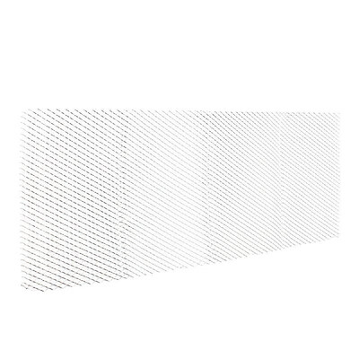 

Car Grille Net 1000330mm Universal Aluminum Vehicle Body Bumper Rhombic Mesh Grill