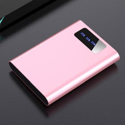 

Mini Portable 5000mAh Li-polymer Battery Mobile Power Bank With Dual USB Indicator For Mobile Phone
