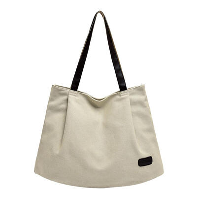 

Big Shoulder Handbags Women Canvas Shopping Totes Casual Top-handle Bags
