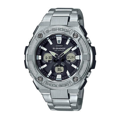 

Casio G-Shock G-STEEL GST-S330D-1A Tough Solar Watch With Stainless Steel Strap