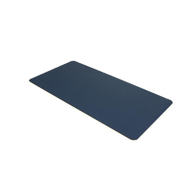 

BUBM PU Leather Protector Pad Mouse Pad Mat Desk Writing Mat Waterproof Anti-oil for Office&Home Sapphire&Yellow
