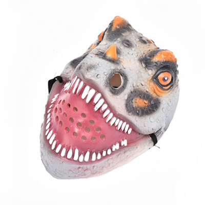 

Tailored Dinosaur Mask Halloween Masquerade Festival Emulsion Realistic Costume Toy