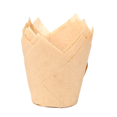 

Oil Proof Heat Resistant Cake Paper Cup Tulip Cake Paper Cup Household Decoration Cake Paper Cup DIY Baking Tool