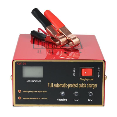 

12V24V Intelligent Automatic LED Charger Pulse Repair Type Maintainer for Lead Acid Battery&Lithium Battery 140W AC220V