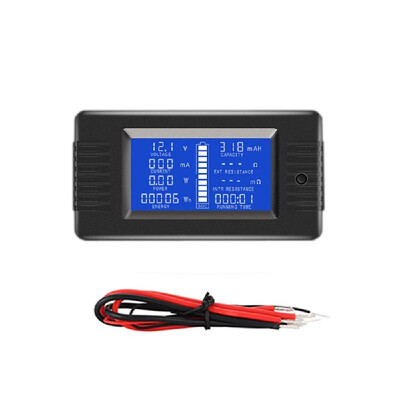 

PZEM-015 Battery Tester DC Voltage Current Power Capacity Internal And External Resistance Residual Electricity Meter With 300A Sh