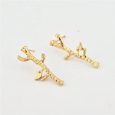 

Korean Popular Branch Earrings Pendant Statement Little Bird Stud Earrings For Women Earings Fashion Jewelry Oorbellen Brincos