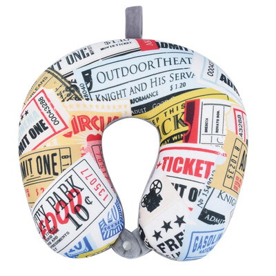 

New Neck Travel Pillow Comfortable Support Soft Luxury Memory Foam Cushion