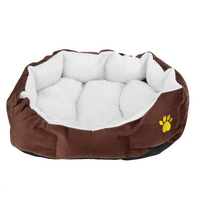 

Padded Cashmere Pet Nest Soft Mini Pet House Cat Dog Sleeping Bed Supplies