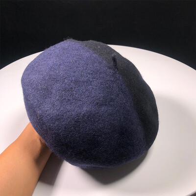 

Peipai Hat Womens new three-dimensional thickened Wool Beret in autumn&winter