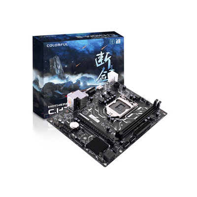 

Colorful H310M-E V20 Motherboard Mainboard Systemboard Intel LGA 1151 Coffee Lake- Processor DDR4 SATA30 6Gbs mATX for Desktop